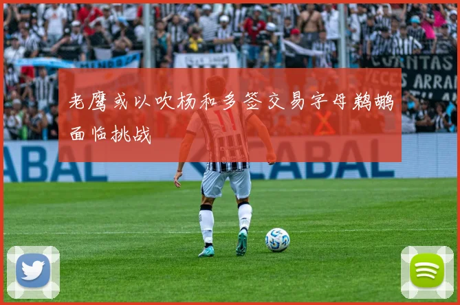 老鹰或以吹杨和多签交易字母鹈鹕面临挑战